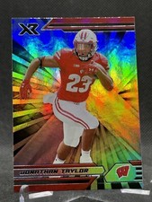 2022 Panini Chronicles XR Draft Picks JONATHAN TAYLOR Colts Football Card No.18