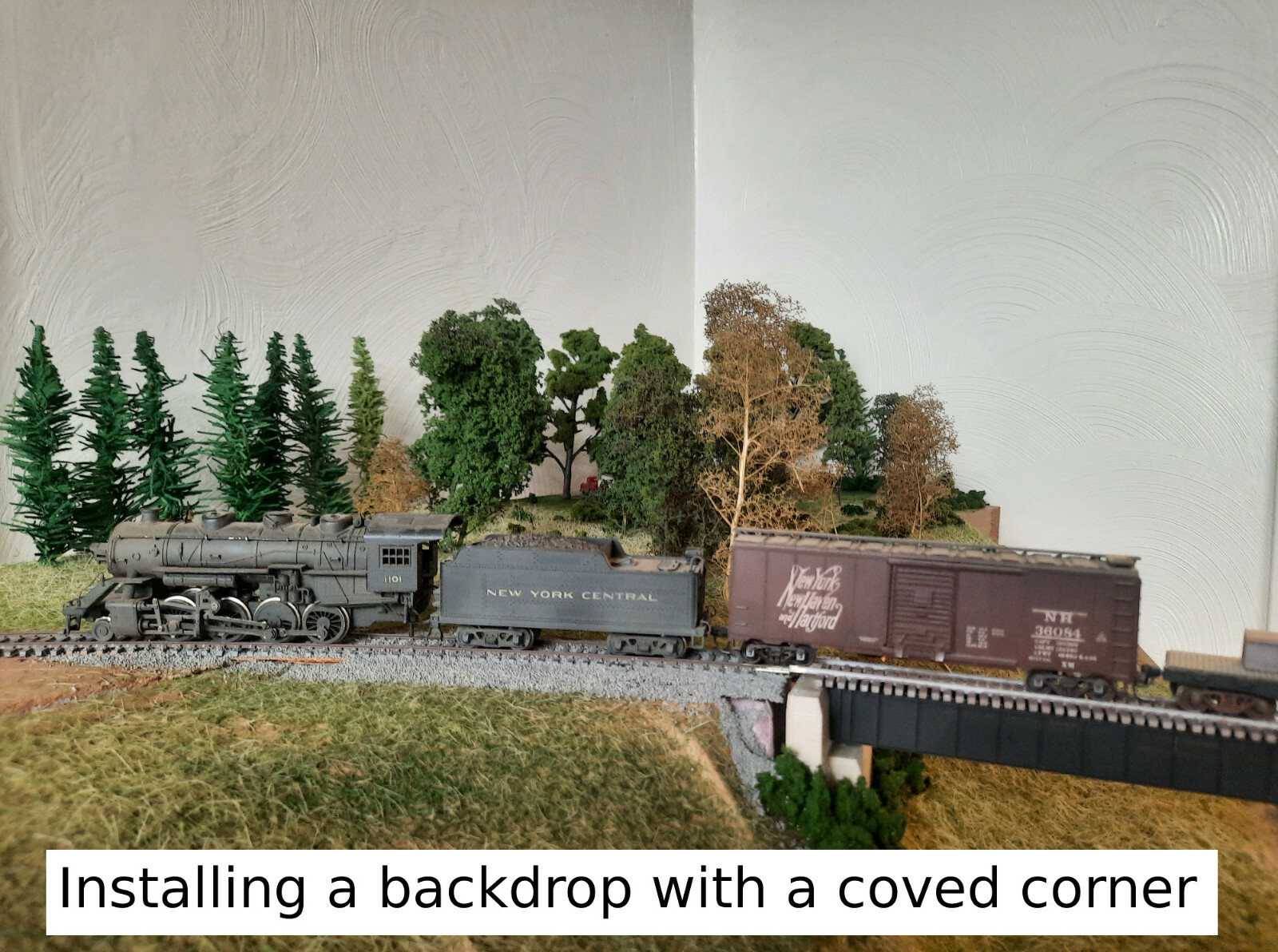 TRACKSIDE BACKDROP #458 Industry HO Scale