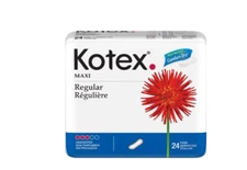 Kotex Maxi Regular Unscented Pads 24 Count New In Package