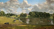 Wivenhoe Park, Essex by John Constable Art Print