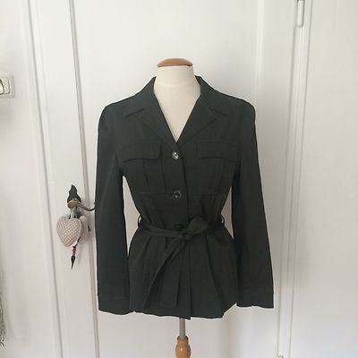 Bandanas Blazer Jacke Conleys Short Trench Coat Regenjacke zu Jeans w NEU Gr. M