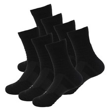 7 Pairs Mens Athletic Cotton Casual Long Sport Work Crew Socks Size 9-11 6-12