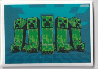 Panini Minecraft Treasure Sticker 2021 Nr. 198 Creeper