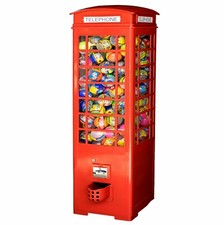 Warenautomat wie Telefonzelle Münzautomat Verkaufsautomat Süssigkeitenautomat