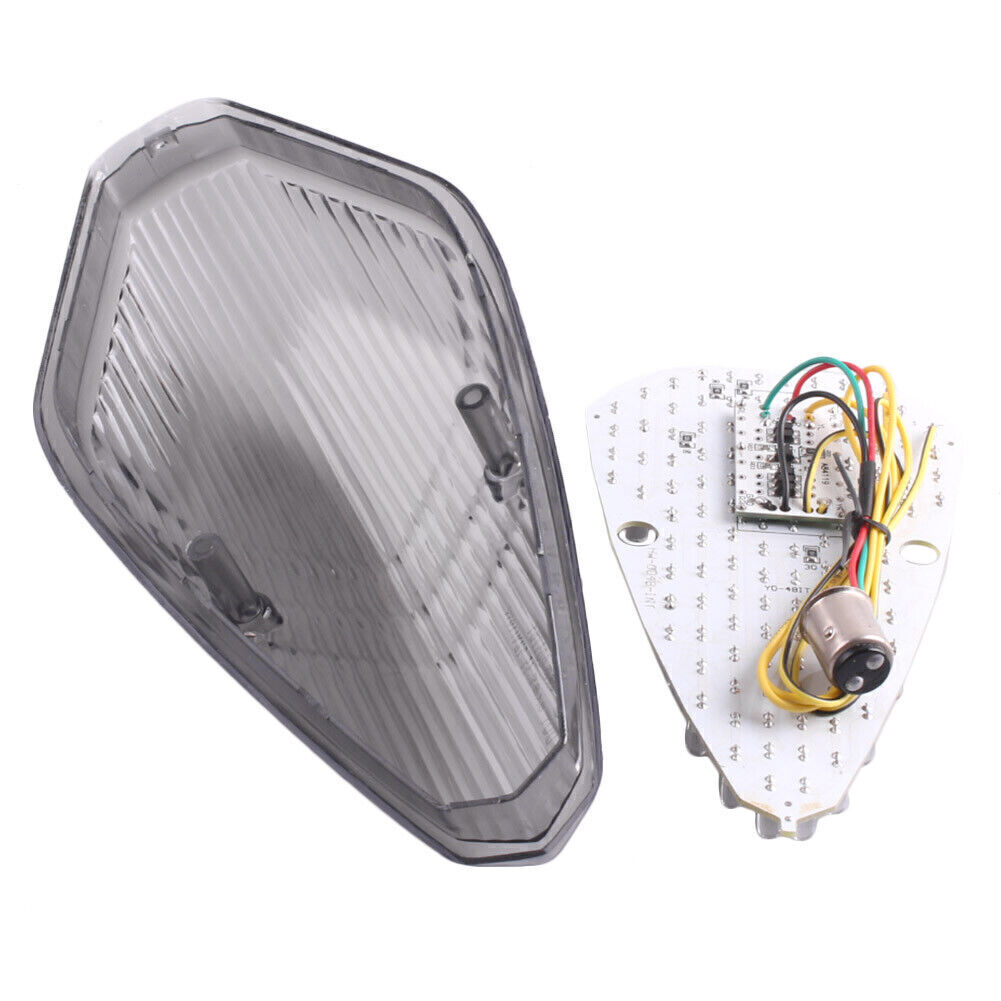 Rear Smoke LED Taillight Turn Signals Lens Fits 1800T/ VTX 1300/1800