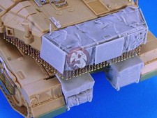 Legend 1/35 IDF Merkava Mk.IV Turret / Rear Hull Basket Set for Academy LF1178