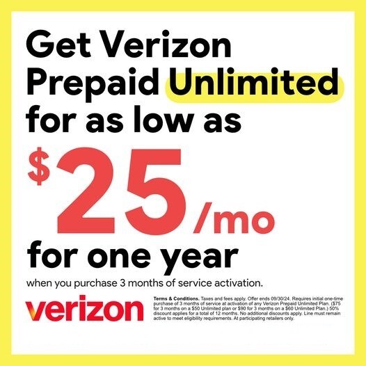 $25 / Month Truly Unlimited 5G/4G LTE Verizon | eBay