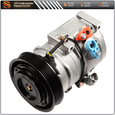 AC A/C Compressor and Clutch For 99-08 Lexus / Toyota 3.0L V6 3.3L V6 1521607