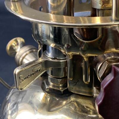 Optimus 1200 Brass Kerosene Lantern Paraffin Camping Lamp