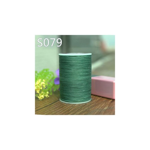 Professional 3 Strands Waxed Lined Thread 0.65mm 85M hand sewing leathercraft - Picture 24 of 49