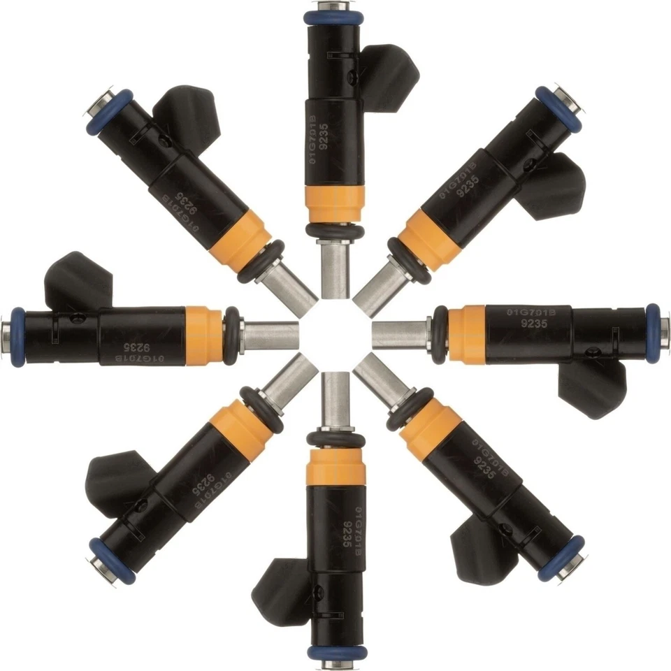 8PCS Fuel Injectors For Dodge Challenger 5.7L V8 2009-2016 6.1L 2008 2009 2010 - Image 2 of 4
