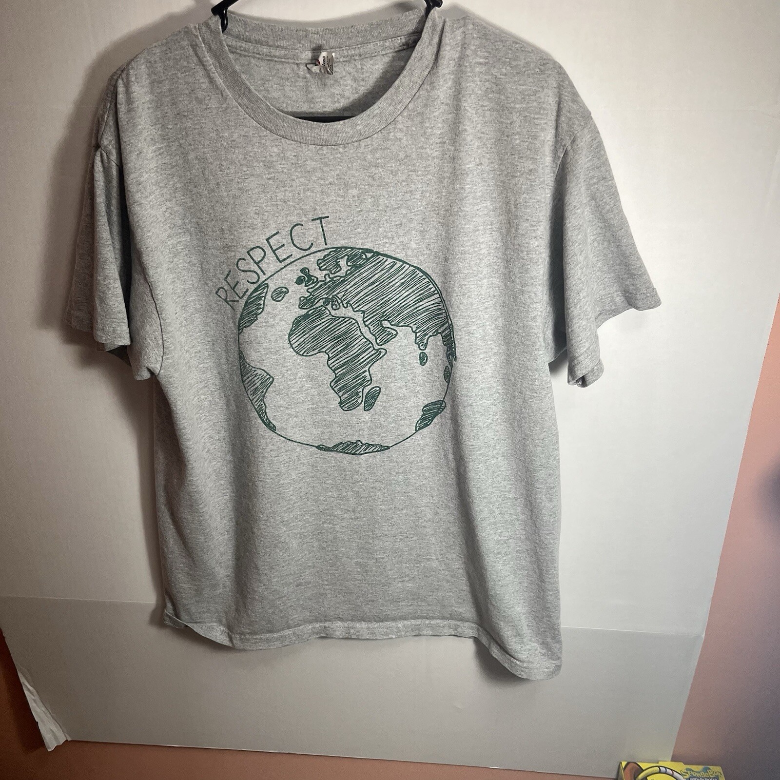 Vintage Y2K Respect The Planet Shirt Men’s Large