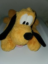 Disney Store Genuine Exclusive Original Authentic Pluto Plush Stuffed Animal 16  
