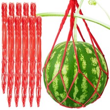 Pack 10 Melon Hammock Watermelon Nets,Melon Hammock for Trellis Heavy Duty Wa...