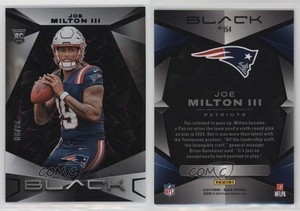 2024 Panini Black Rookies Royal /99 Joe Milton III #154 Rookie RC