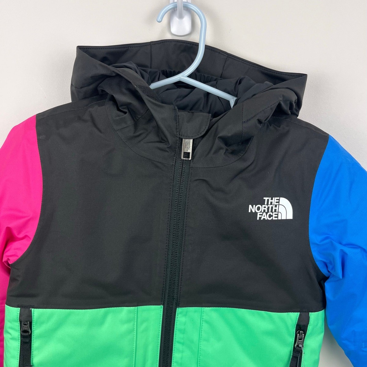 The North Face Kids' Freedom Insulated Ski Jacket Green Color
