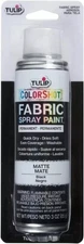 Tulip ColorShot Instant Fabric Color 3oz dyeing desing Spray Paint Black