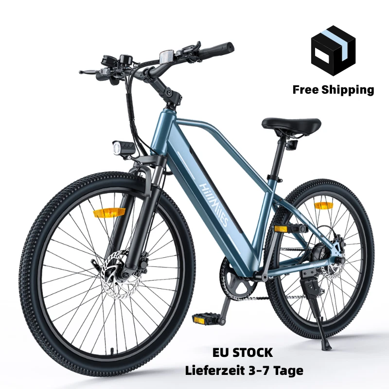 HILLMILES MILETRAIL 26 Zoll Elektrofahrrad 250W 36V 13AH Electric bicycle HillMiles E-Bike City Bike