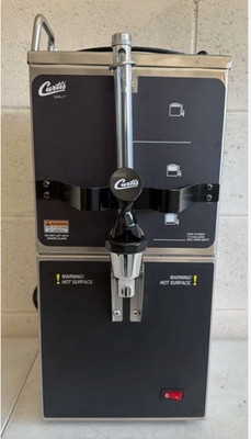 Wilbur Curtis Gemini 1.5 Gallon Satellite Dispenser And Warmer Stand - GEM-3-5