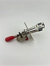 Vintage Childs Betty Taplin Egg Beater with Red Handle
