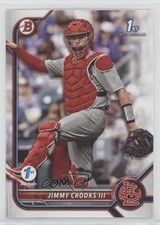 2022 Bowman Draft 1st Edition Jimmy Crooks III #BD-178 17tm