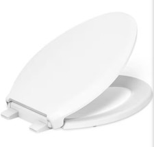 KOHLER Toilet Seat 4636-RL-0 Cachet ReadyLatch Elongated Soft Close White
