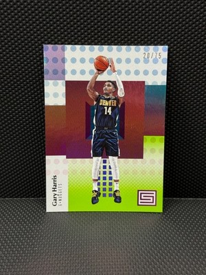 2017-18 Panini Status Gary Harris /75 Green #45 Nuggets