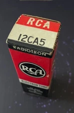 NOS RCA 12CA5 Vacuum Tube - New Old Stock