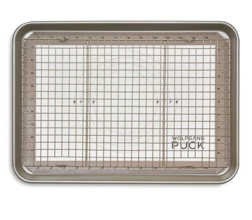 Juego de 3 sartenes antiadherentes de acero al carbono Wolfgang Puck modelo 715-482 Foto 2 de 3