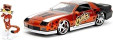 Jada Toys Cheetos 1:24 1985 Chevy Camaro Z28 Die-Cast Car & 2.75" Chester...