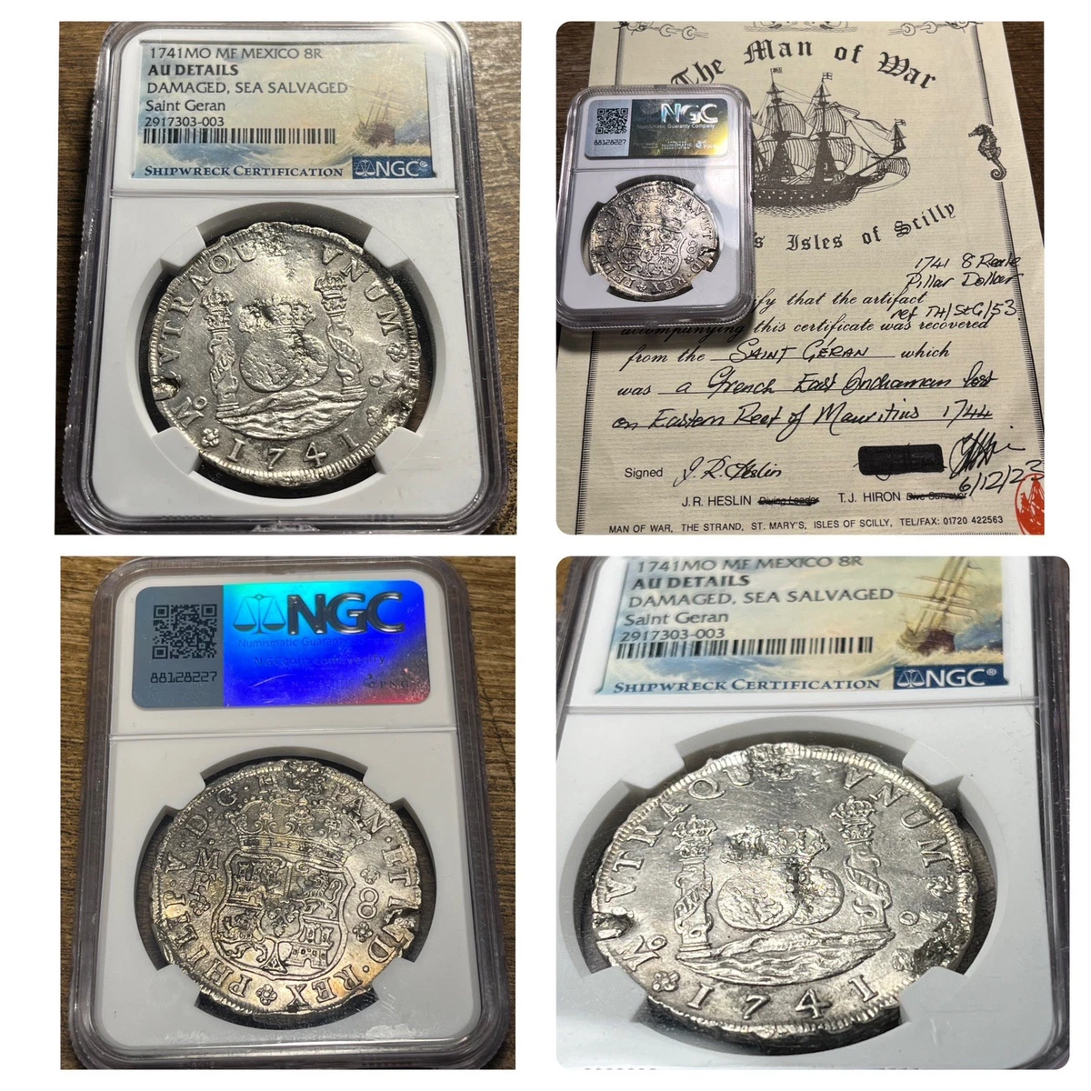 Silver 1741 Year Colonial Mexico Coins (Pre - 1821) for sale | eBay