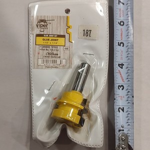 Viper 125-2-GJ Glue Joint Router Bit, Carbide, 1-1/2 in Diameter