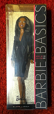 Mattel Barbie Basics Black Label Collection 001 Model No. 10 12in Doll R9925