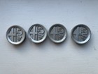 Alfa Romeo Classic Silver Centre Caps Set of 4 GTV 155 33 145 146