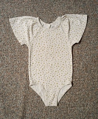 Soor Ploom Chamomile Flutter Sleeve Bodysuit Size 4Y VGUC | eBay