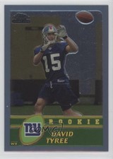 2003 Topps Chrome Rookie David Tyree #260 08a4
