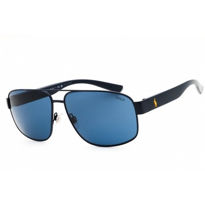 Polo Ralph Lauren Men's Sunglasses Navy Blue Metal Full Rim Frame 0PH3156 927380