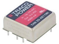 Thn 20-4811WI Wandler: Dc/Dc 20W Ueing: 18-75VDC Uausg: 5VDC Iausg: 4000Ma Traco