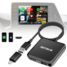4-in-1 Car TV Mate Max Adapter Support HDMI Input, Wireless CarPlay & Android...