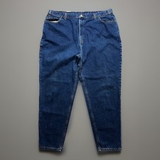 Vintage Levi's 550 Jeans Womens 24M Relaxed Fit Tapered Leg Blue Denim Work Y2K