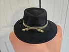 Civil War US/CSA Slouch Hat Size Large With Black and Gold Cord