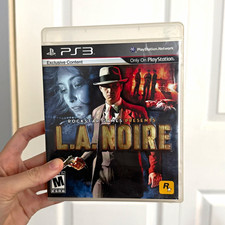 Rockstar Games L.A. Noire Sony PlayStation 3 PS3 2011 M NTSC-U/C Crime