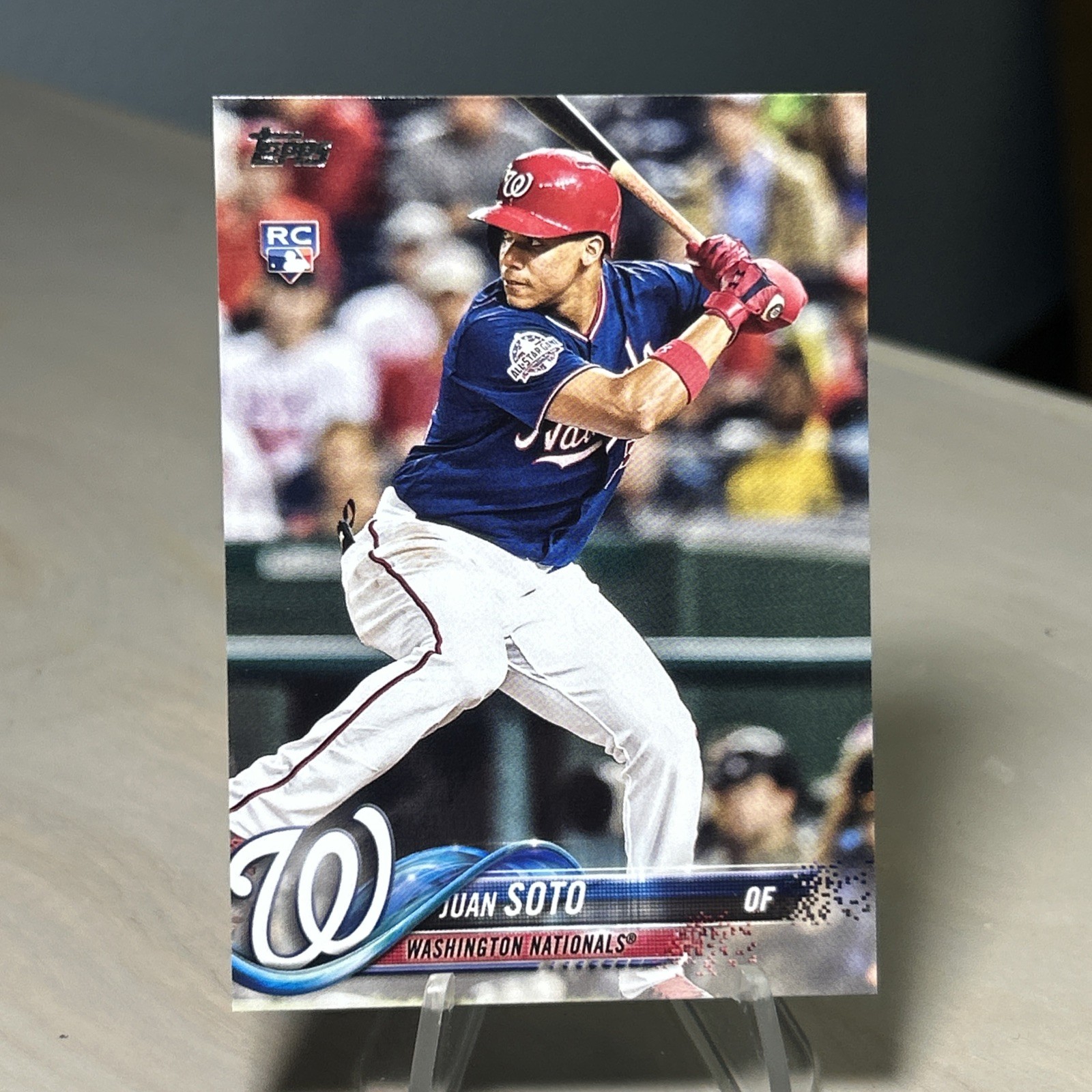 2018 Topps Update Series Juan Soto Rookie RC #US300 Washington Nationals