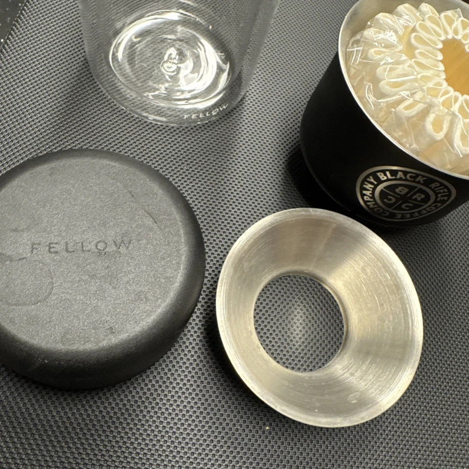FELLOW Coffee Pour-Over Set Stagg [X] Dripper, Tasting Glass & Filters BRCC - Image 3 of 3