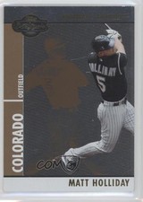 2008 Topps Co-Signers Silver Gold 59/150 Matt Holliday #064 0a1