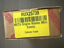 Masters Of The Universe Origins Mini Comic Roboto New Motu Collector Grade BBTS