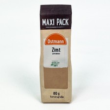 Ostmann Zimt gemahlen 5er Pack, Maxi Pack, MHD: Ende/2028, 80g, 10807615
