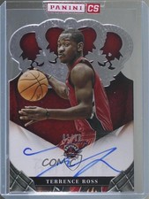 2012 Preferred Rookie Crown Royale Signatures 82/99 Terrence Ross #455 Auto s6i
