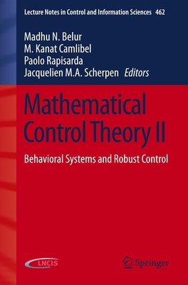Mathematical Control Theory II Behavioral Systems and Robust Control Taschenbuch