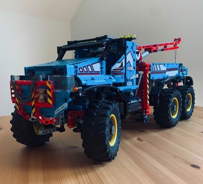 LEGO Technic 42070 Allrad-Abschleppwagen (6x6)   100% komplett!
